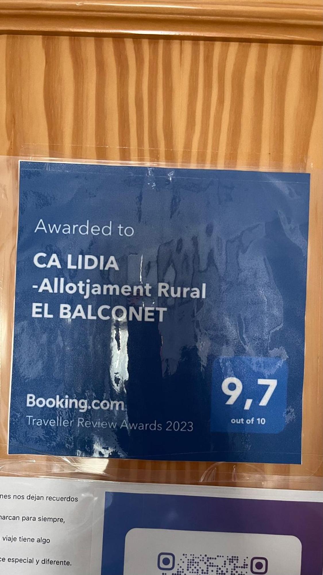 Ca Lidia - Apartamentos Turisticos El Balconet Бенимантей Екстериор снимка